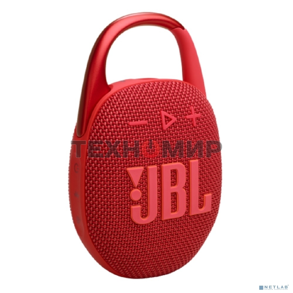 Портативная акустика JBL CLIP 5, красный