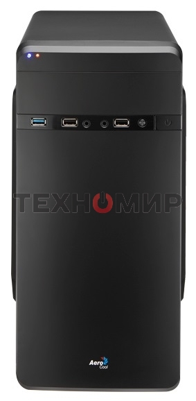 Компьютерный корпус Aerocool/Formula Qs-180 черный без БП mATX 1x80мм 2xUSB 2.0 1xUSB 3.0 audio