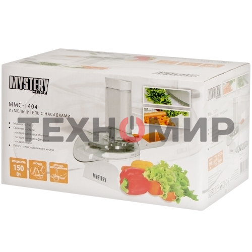 Блендер стационарный Mystery MMC-1404 150 Вт, белый