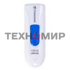 Флешка USB Transcend Jetflash 790 (TS128GJF790W), 128Gb, USB 3.0, R/W 90/40, белый