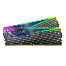 Оперативная память ADATA XPG CASTER, DDR5, 32Gb (2x16 Gb), 6000 MHz, CL30, DIMM, радиатор, ARGB, серый
