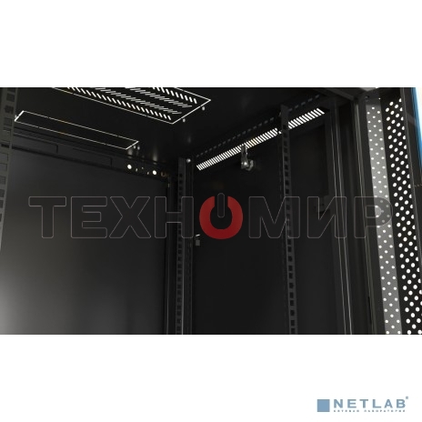 Шкаф настенный Hyperline TWB-0966-SR-RAL9004 19-дюймовый (19