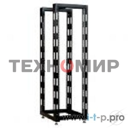 Стойка телекоммуникационная универсальная 42U двухрамная, черный