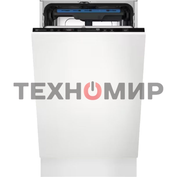 Встраиваемая посудомоечная машина Electrolux KEAC3200L, черный, 44.6 см, 10 компл., 46 дБ, класс E