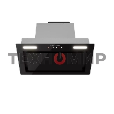 Вытяжка встраиваемая Kuppersberg High-Tech Inflat 60 B черный, 60 см, 780 куб. м/ч, 56 дБ