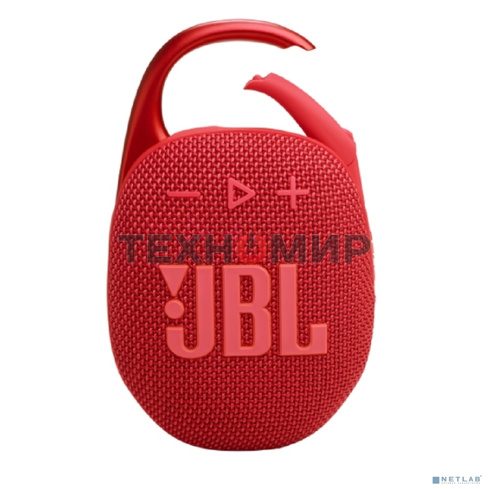 Портативная акустика JBL CLIP 5, красный