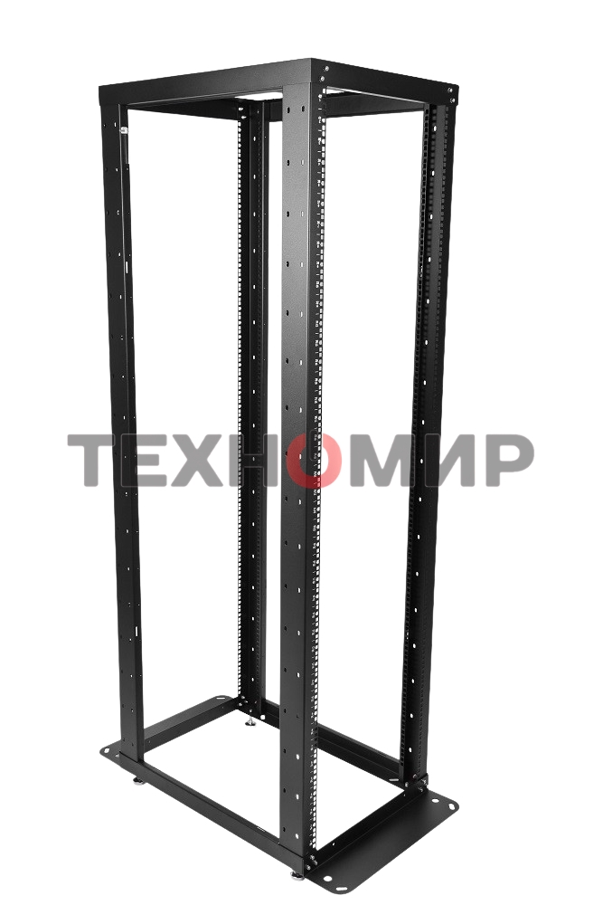 Стойка телеком. серверная 42U, глубина 1000 мм, черный (СТК-С-42.2.1000-9005) (2 коробки)