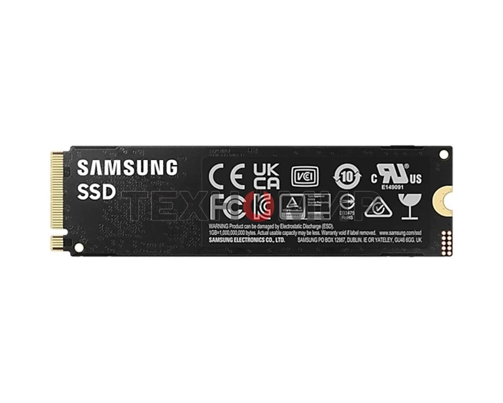 Накопитель SSD Samsung 990 PRO, 2Tb, PCIe 4.0 x4, M.2 2280, NVMe, R/W 7450/6900