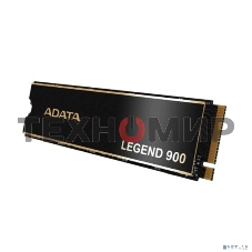 Накопитель SSD ADATA LEGEND 900, 1Tb, PCIe 4.0 x4, M.2 2280, NVMe, R/W 7000/4700, с радиатором