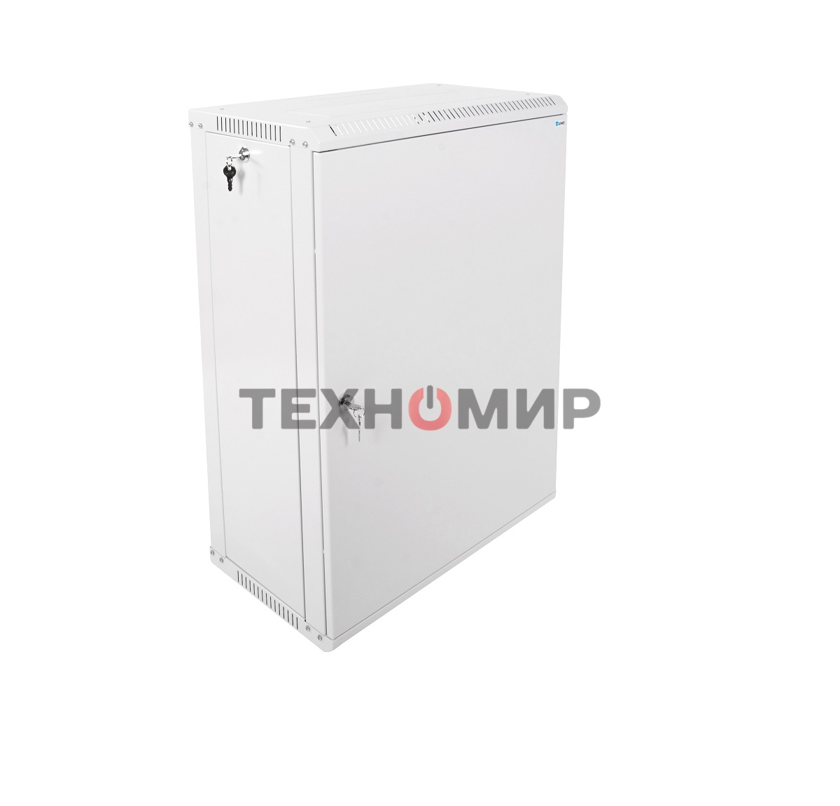 Шкаф телеком. настенный разборный 18U-Э (600х350) дверь металл (ШРН-Э-18.350.1) (1 коробка)