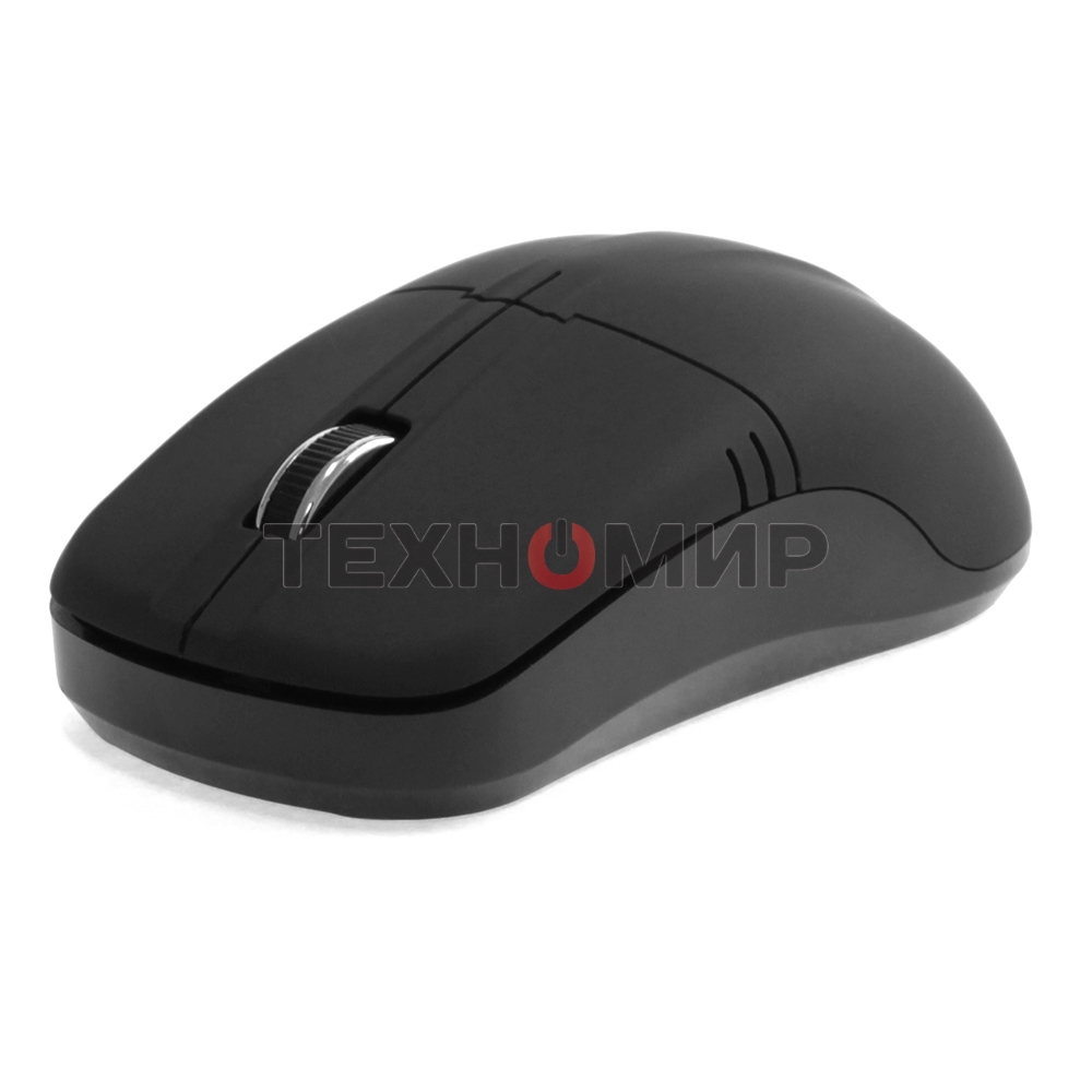 Мышь беспроводная Crown CMM-932W черный, 1000 dpi, радиоканал, USB, кнопки - 3