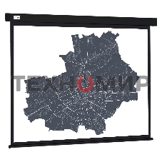 Экран Cactus 152x203см Wallscreen CS-PSW-152X203-BK 4:3 настенно-потолочный рулонный черный