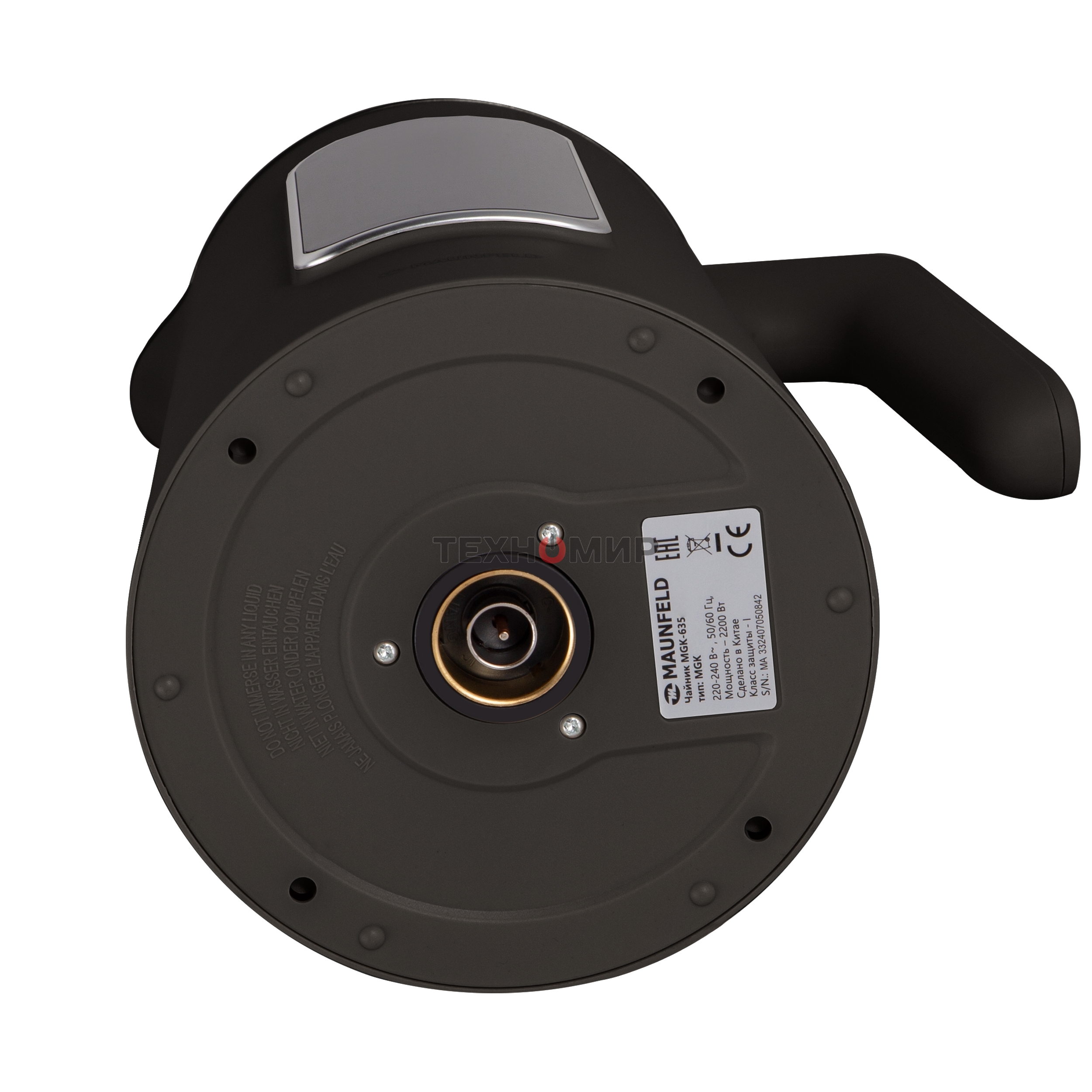 Чайник электрический Maunfeld MGK-635DBK черный, 1.7 л, 2200 Вт