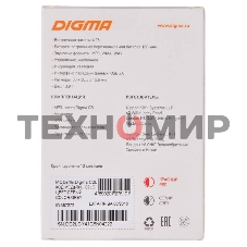 Плеер Flash Digma C2L 4Gb серый/FM/clip