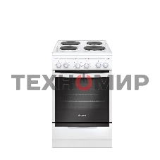 Плита электрическая Gefest 5140-02 белый, конфорок 4 электрических, духовка 55 л, 50 см x 85 см x 58.5 см