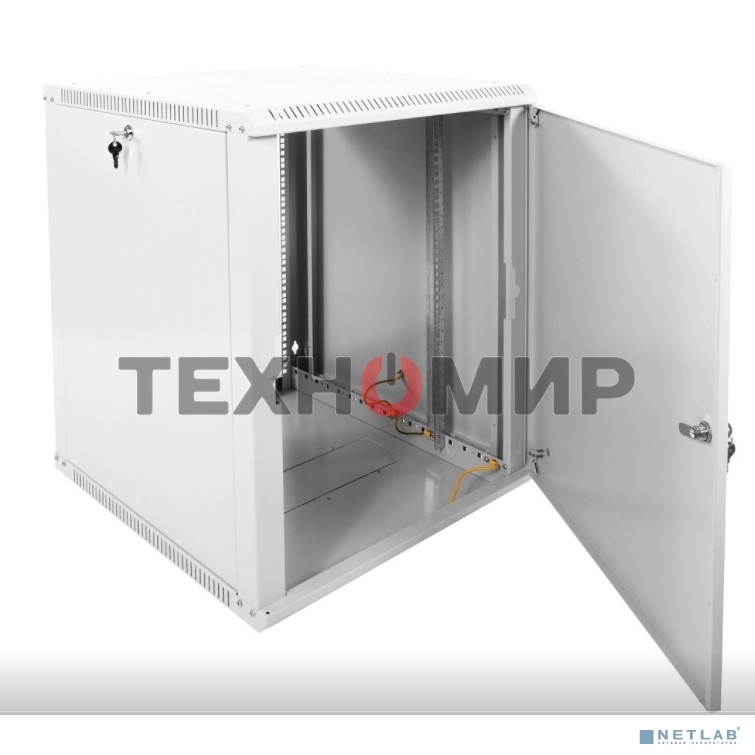 Шкаф телеком. настенный разборный 15U (600х650) дверь металл (ШРН-Э-15.650.1) (1 коробка)
