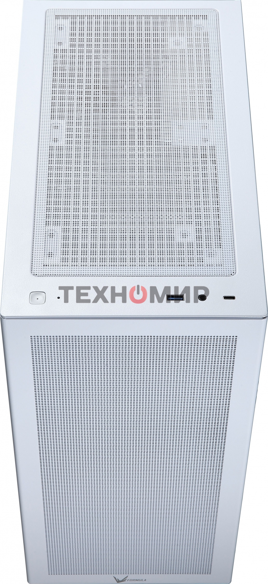 Компьютерный корпус AeroCool/Formula Air Power G5 белый без БП ATX 1x120мм 1xUSB 3.0 1xUSB3.1 audio bott PSU