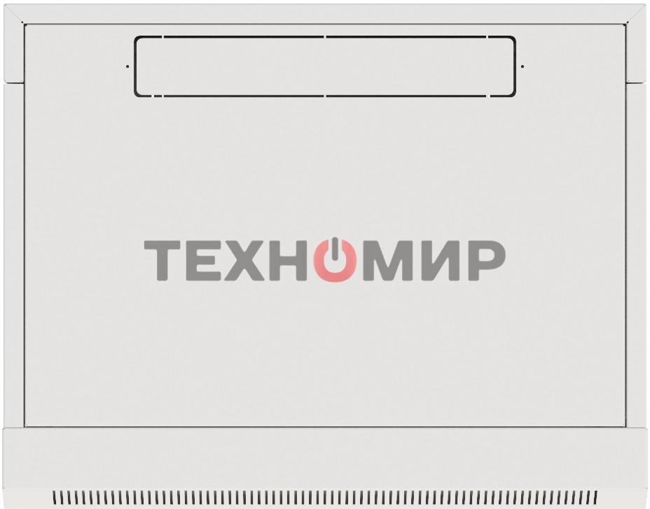 Шкаф коммутационный NTSS Премиум (NTSS-W12U6045GS-2) настенный 12U 600x450 мм пер. дв. стекл 60 кг серый IP20 сталь