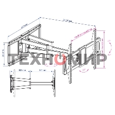 Кронштейн для телевизора Kromax ATLANTIS-70 черный, 32