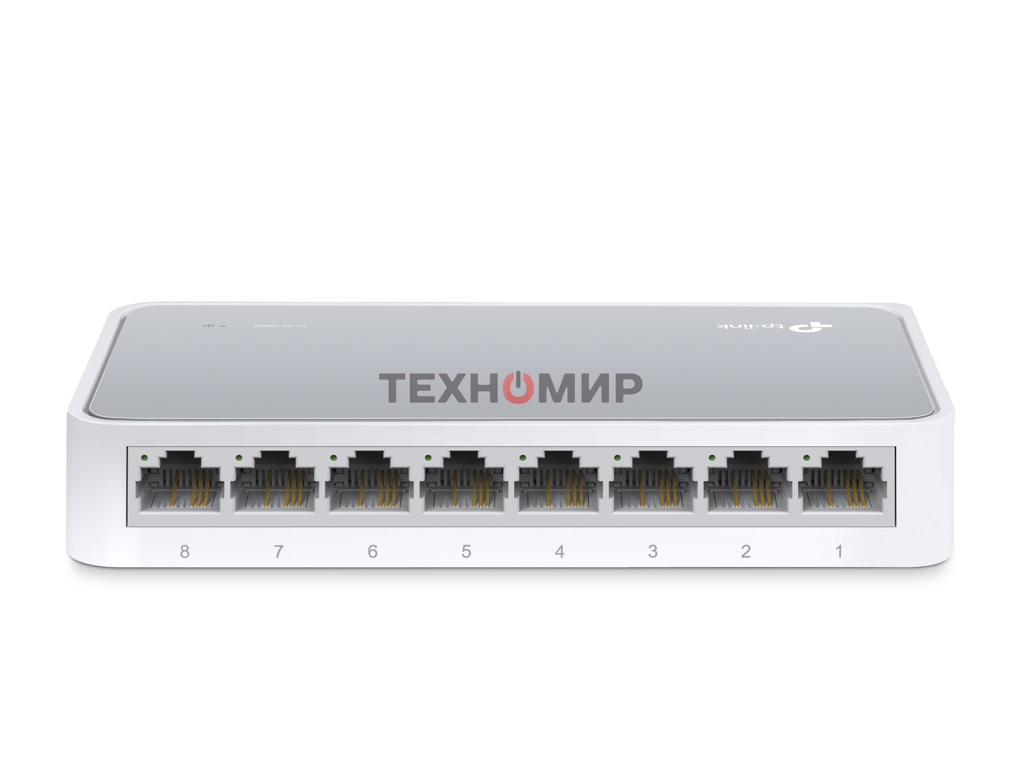 Коммутатор TP-Link SOHO TL-SF1008D Коммутатор 8-port 10/100M mini Desktop Switch, 8 10/100M RJ45 ports, Plastic case