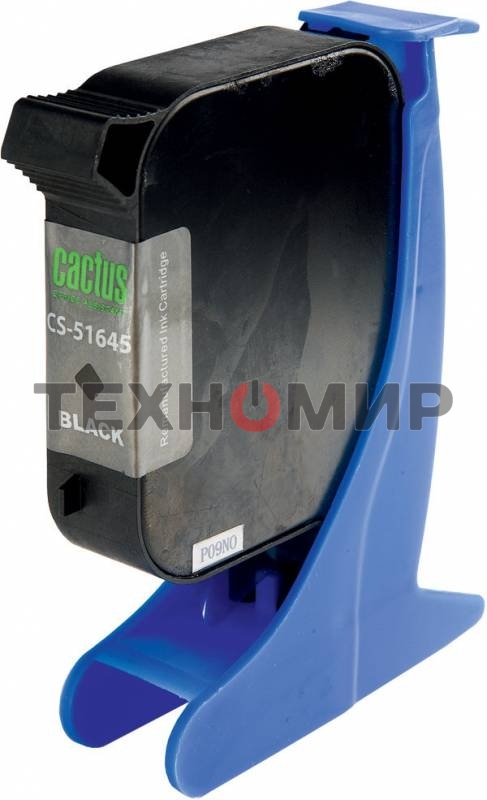 Картридж струйный Cactus CS-51645 черный (44 мл) для HP DJ 710c/720c/722c/815c/820cXi/850c/870cXi/880c