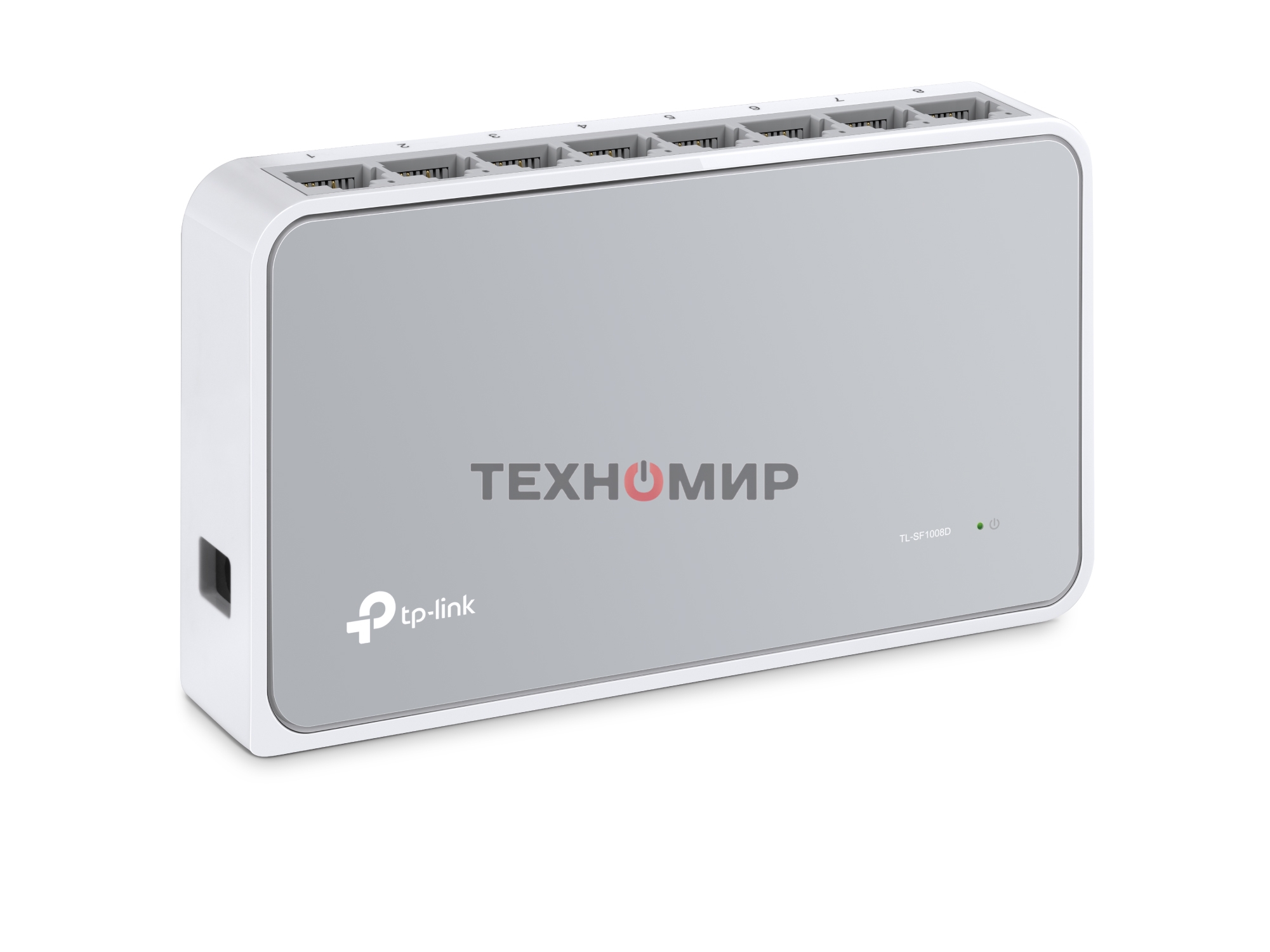 Коммутатор TP-Link SOHO TL-SF1008D Коммутатор 8-port 10/100M mini Desktop Switch, 8 10/100M RJ45 ports, Plastic case