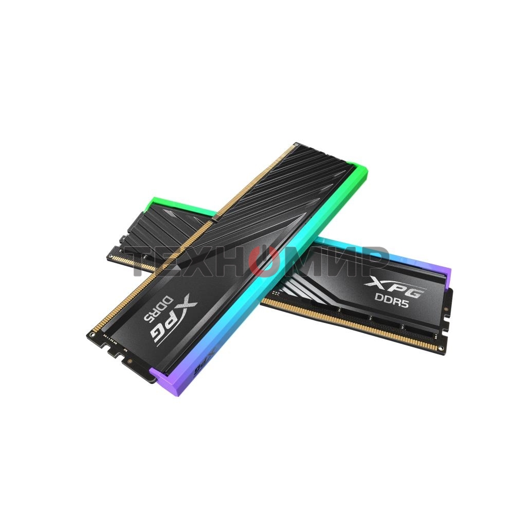 Оперативная память XPG Lancer Blade, DDR5, 32GB (2x16GB), 5600MHz, CL46, DIMM, с радиаторами, черный