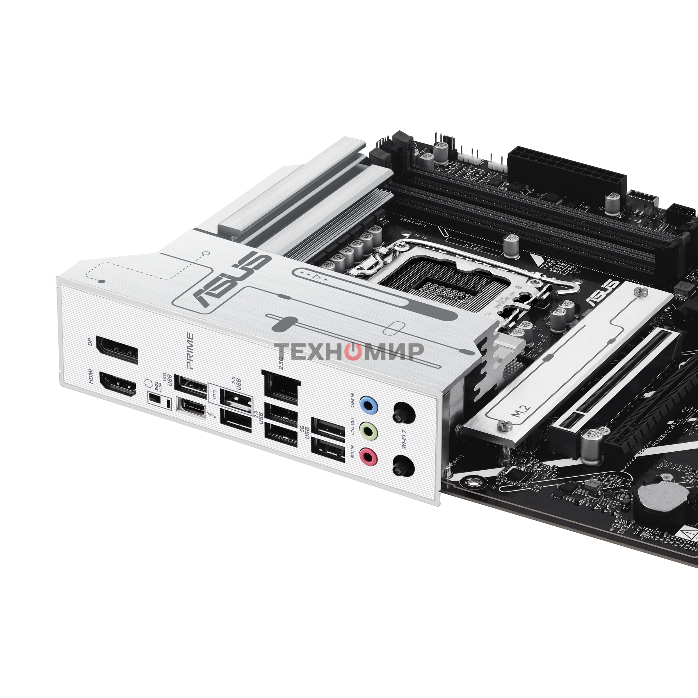 Материнская плата ASUS PRIME Z890-P WIFI, LGA 1851, Intel Z890, 4xDDR5, 4xSATA, 4xM.2, 1xPCIe 5.0 x16, 2xPCIe 4.0 x4, 1xPCIe 4.0 x1, 1xHDMI, 1xDP, 1xUSB-C (видеовыход), 2xUSB-A 3.2 Gen 1, 1xUSB-A 3.2 Gen 2, 4xUSB-A 2.0, 1xUSB-C Thunderbolt 4, 1x 2.5Gb LAN