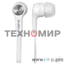 Наушники внутриканальные с микрофоном SVEN E-211M белый