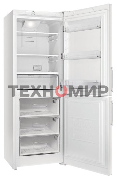 Холодильник Stinol STN 167 белый двухкамерный 184/106 л морозилка снизу