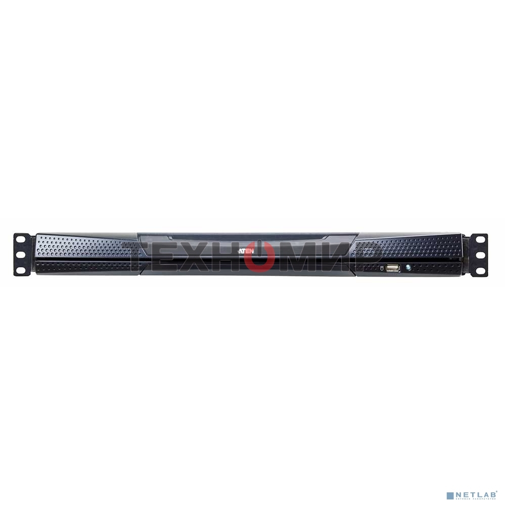 Коммутаторы консоли ATEN 8P CAT5 HIGH DENSITY DUAL RAIL LCD 19INCH OVER IP