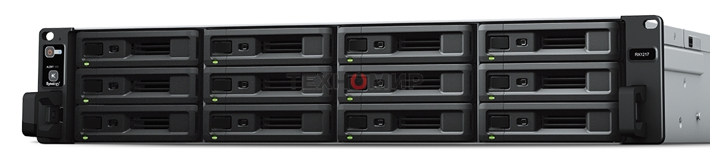 Модуль расширения СХД Synology 12BAY 2U NO HDD RX1217