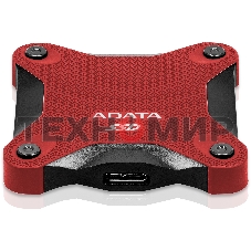 Внешний SSD ADATA SD620, 512Gb, USB 3.2 Gen 2 Type-A, R/W 520/460, красный