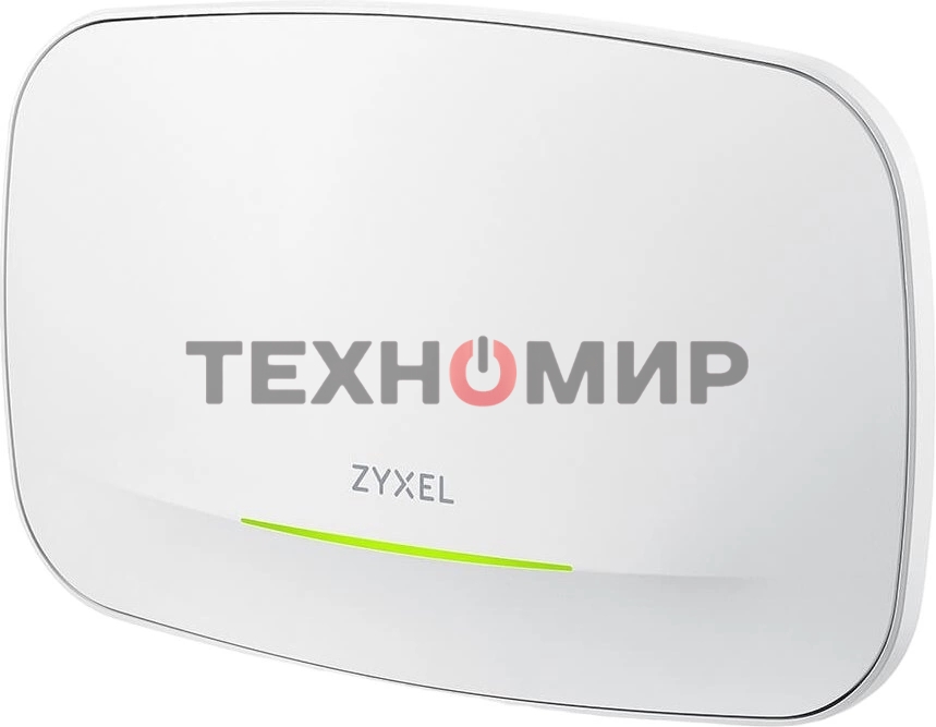 Точка доступа Zyxel NebulaFlex NWA130BE, WiFi 7, 802.11a/b/g/n/ac/ax/be (2,4 и 5 ГГц), MU-MIMO, антенны 2x2, до 688+4320 Мбит/с, 2xLAN 2.5GE, PoE