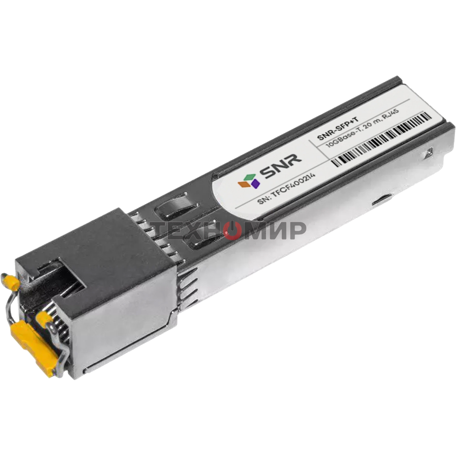 Модуль SNR SFP+ 10G с интерфейсом RJ45, до 20м