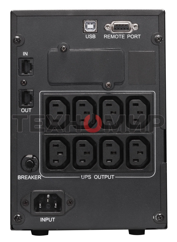 Источник бесперебойного питания Powercom Smart King Pro+ SPT-3000-II LCD 2400Вт 3000ВА черный