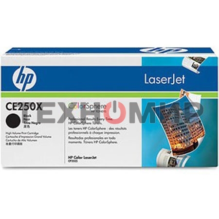 Картридж лазерный HP CE250X черный для CLJ CM3530/CP3525 10500 стр.