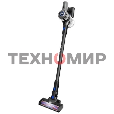 Пылесос вертикальный/ручной BQ VC0801H серый, питание от аккумулятора, 50 Вт, уборка сухая, пылесборник 0.6 л, работа от АКБ max 40 мин.