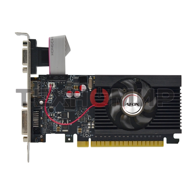 Видеокарта AFOX Geforce GT730 4Gb DDR3 128Bit DVI HDMI VGA LP Single Fan