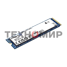 Накопитель SSD Kingston NV3, 4000Gb, M.2 2280, PCIe 4.0 x4, NVMe, R/W 6000/5000