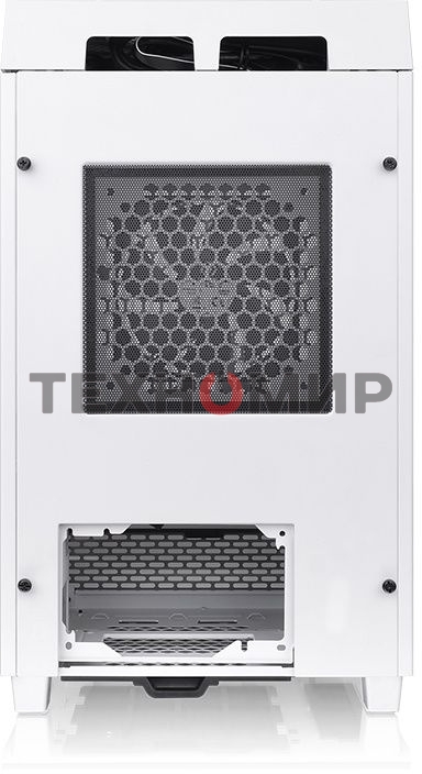 Компьютерный корпус Thermaltake The Tower 100 Snow CA-1R3-00S6WN-00/White/Win/SPCC/Tempered Glass*3