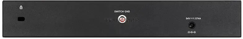 Коммутатор D-Link DGS-1210-10P/FL2A Управляемый L2 коммутатор с 8 портами 10/100/1000Base-T и 2 портами 1000Base-X SFP (8 портов PoE 802.3af/at, PoE бюджет 65 Вт)