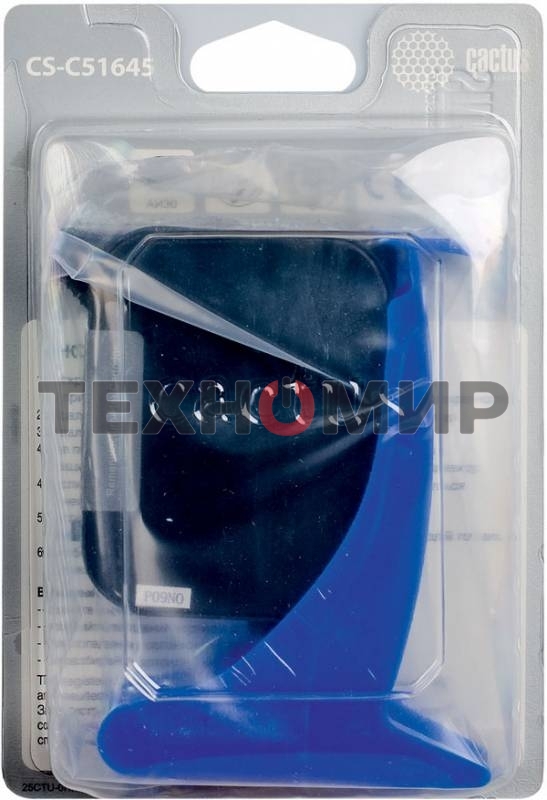 Картридж струйный Cactus CS-51645 черный (44 мл) для HP DJ 710c/720c/722c/815c/820cXi/850c/870cXi/880c