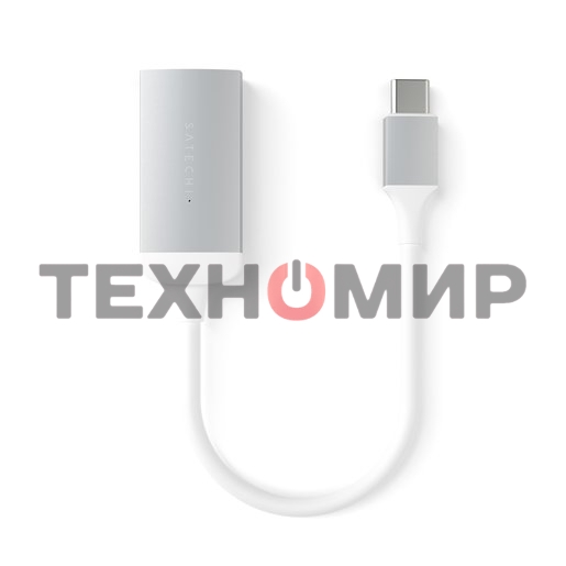 Адаптер Satechi Type-C to HDMI 4K 60HZ. Поддержка 4K/60Hz. Материал корпуса алюминий. Цвет серебряный.