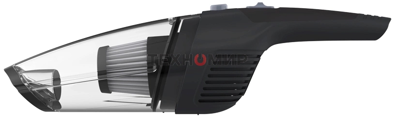 Пылесос ручной Ritmix CVC-003 черный/серый, 70 Вт, уборка сухая, пылесборник контейнер 0.32 л