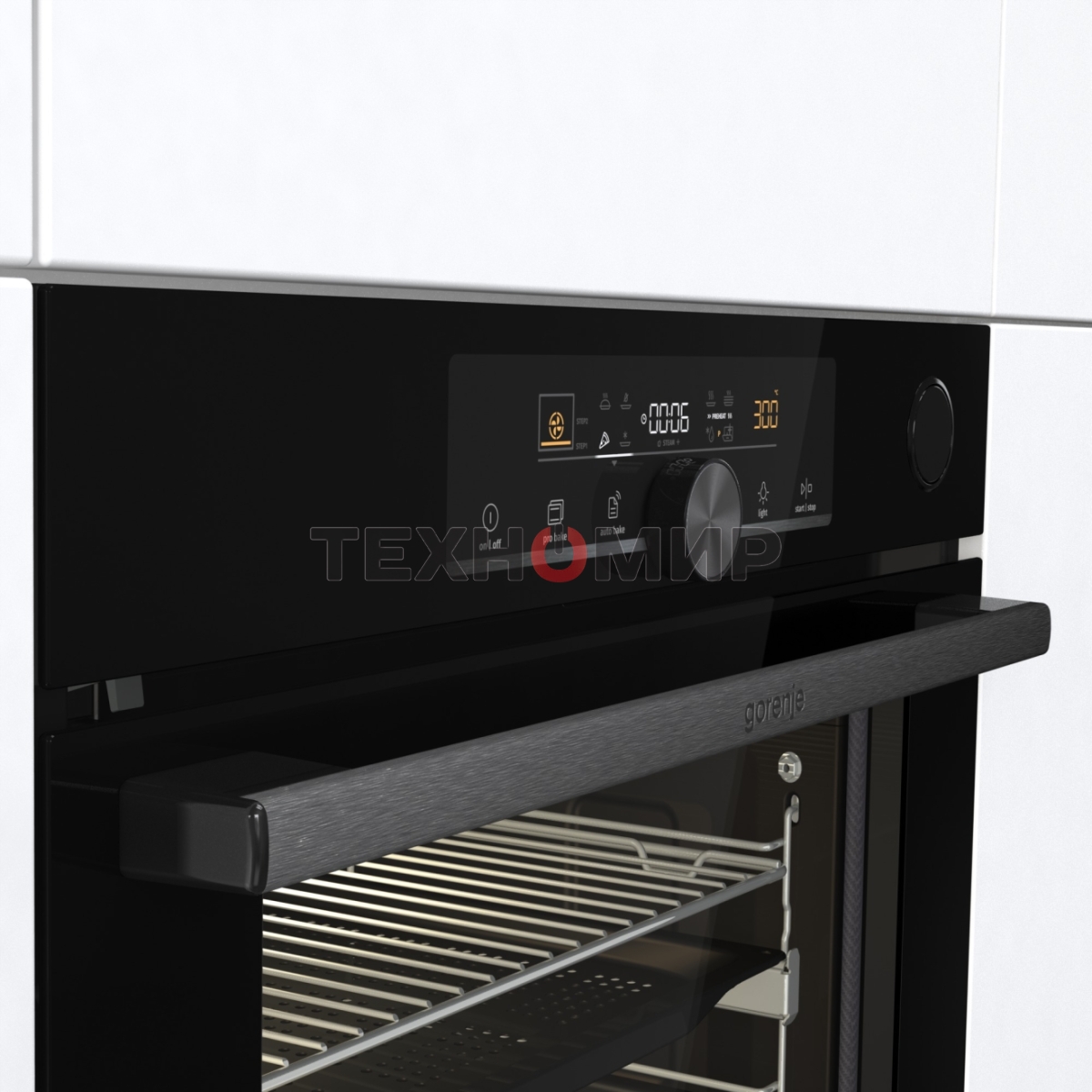 Духовой шкаф Электрический Gorenje BPSA6747A08BG черный
