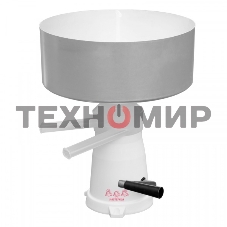 Сепаратор-сливкоотделитель Мастерица Р3-ОПС 80 л, с ручным приводом, производительность 80л/ч, пластм. станина (СП00000000005)