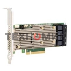 Контроллер MegaRAID 9460-16I SGL (05-50011-00), PCIe 3.1 x8 LP, SAS/SATA/NVMe, RAID 0,1,5,6,10,50,60, 16port(4 * int SFF8643), 4Gb Cache, 3516ROC