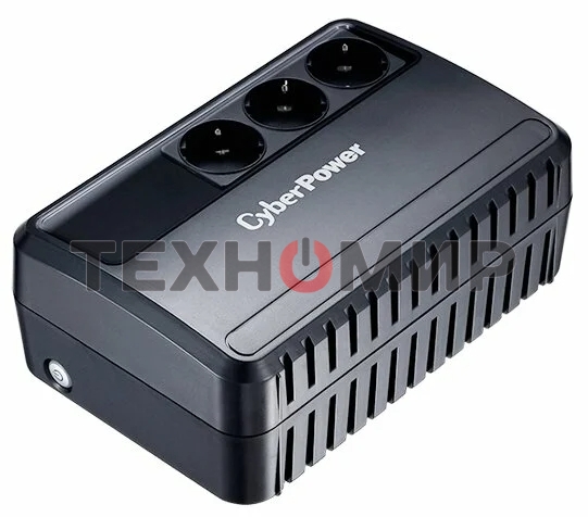 Источник бесперебойного питания CyberPower Line-Interactive BU600E 600VA/360W (3 EURO)
