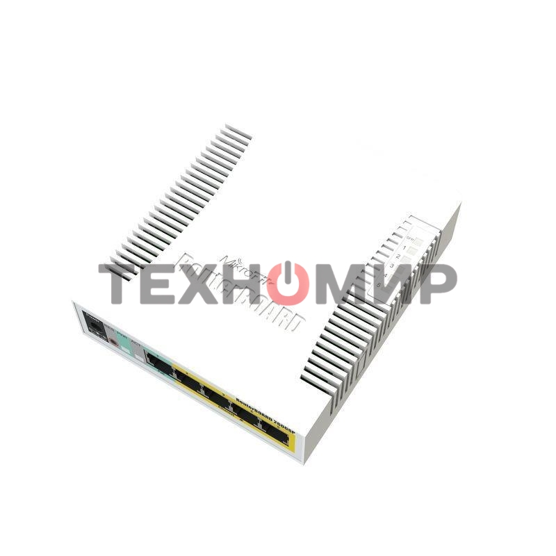 Коммутатор Mikrotik CSS106-1G-4P-1S 5PORT 1000M 1SFP